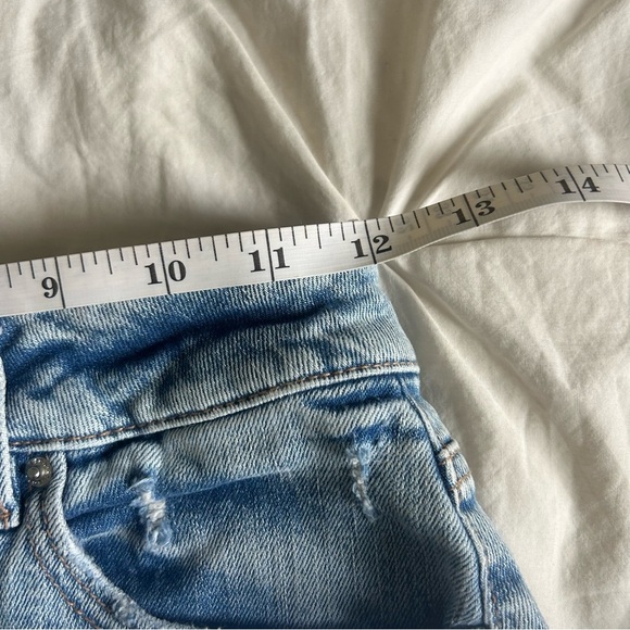 Garage Womens XS Denim Blue Mini Skirt - Picture 3 of 6